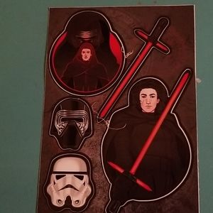 Fairyloot Kylo Ren stickers star wars